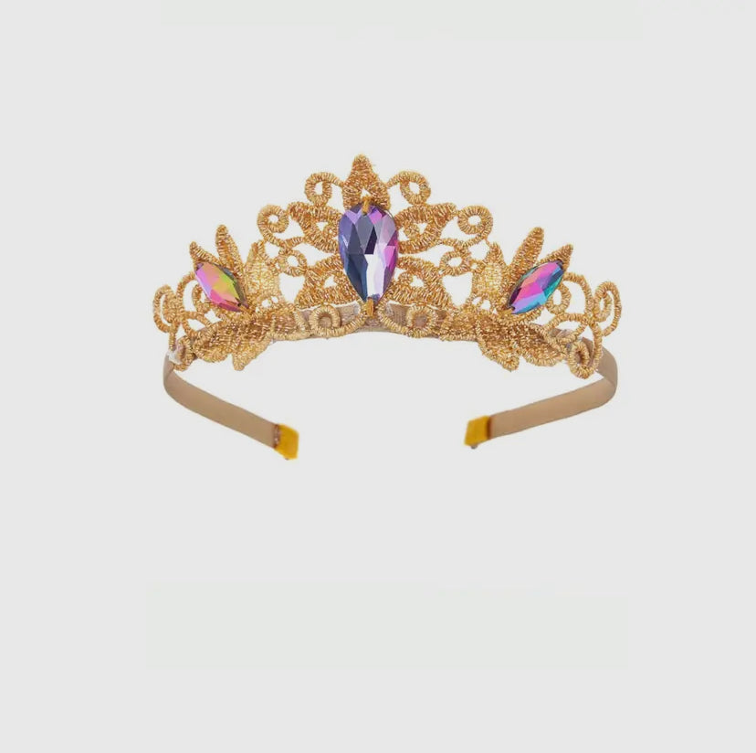 Gold/sofi purple