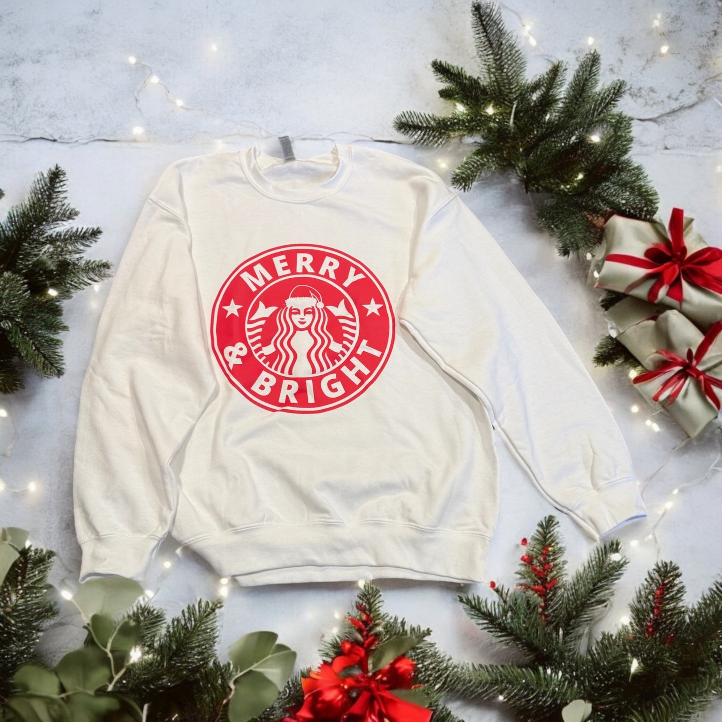 Merry & Bright Crewneck