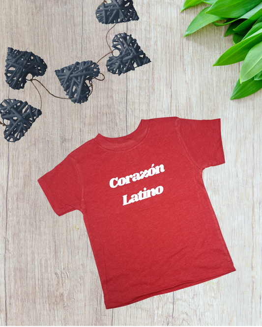 Corazon Latino youth tee